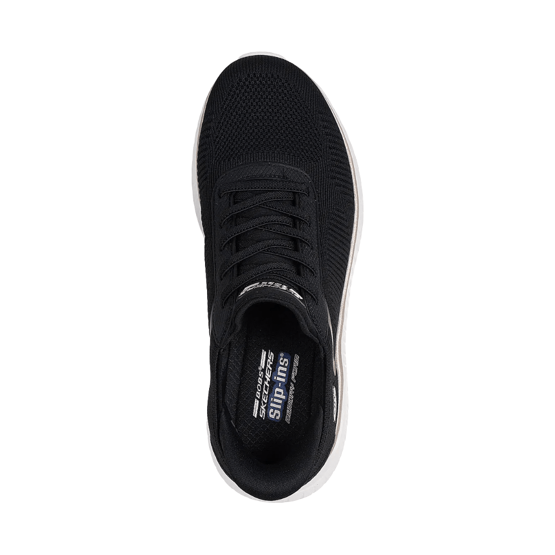 ZAPATILLAS URBANAS SKECHERS SLIP - INS BOBS SQUAD CHAOS CURRENT MUSE MUJER | 117497 - BKGD SKECHERS 35 - RealSport