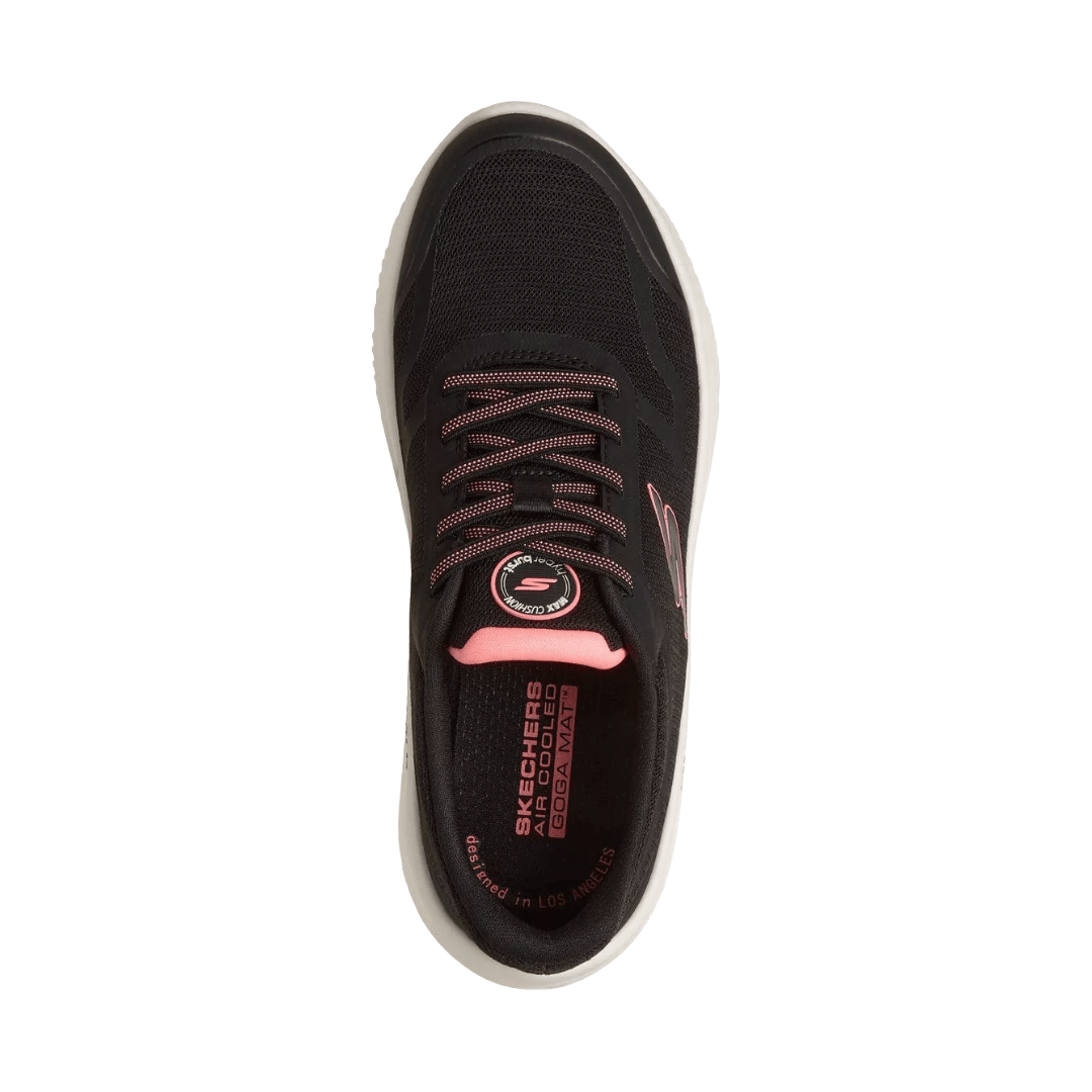 ZAPATILLAS URBANAS SKECHERS GO WALK MAX CUSHIONING HYPER BURST MUJER | 125890 - BKPK SKECHERS 35 CL / 5 US / 22 CM - RealSport