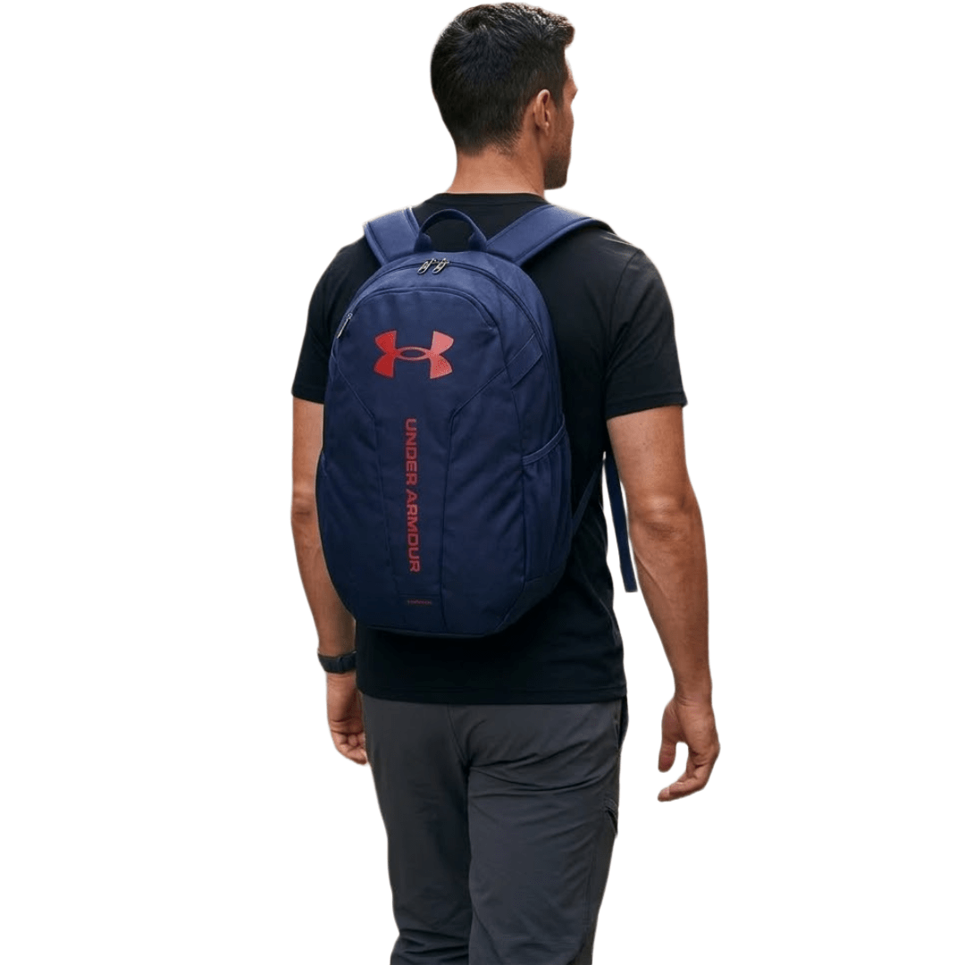 MOCHILA UNDER ARMOUR HUSTLE LITE NAVY | 1364180 - 411 UNDER ARMOUR 00 - RealSport