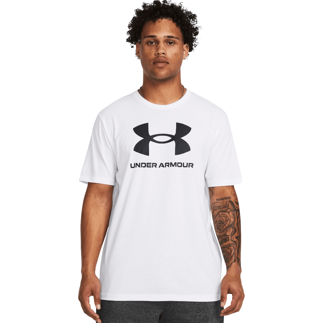 POLERA UNDER ARMOUR LOGO HOMBRE 1382911 - 100 UNDER ARMOUR L - RealSport