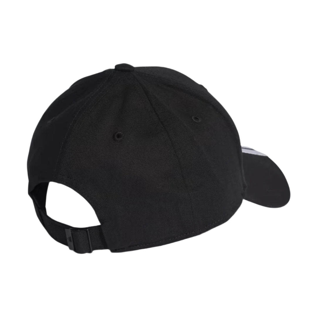 GORRA DE BÉISBOL ADIDAS 3 TIRAS SARGA DE ALGODÓN NEGRA | IB3242 ADIDAS L - RealSport