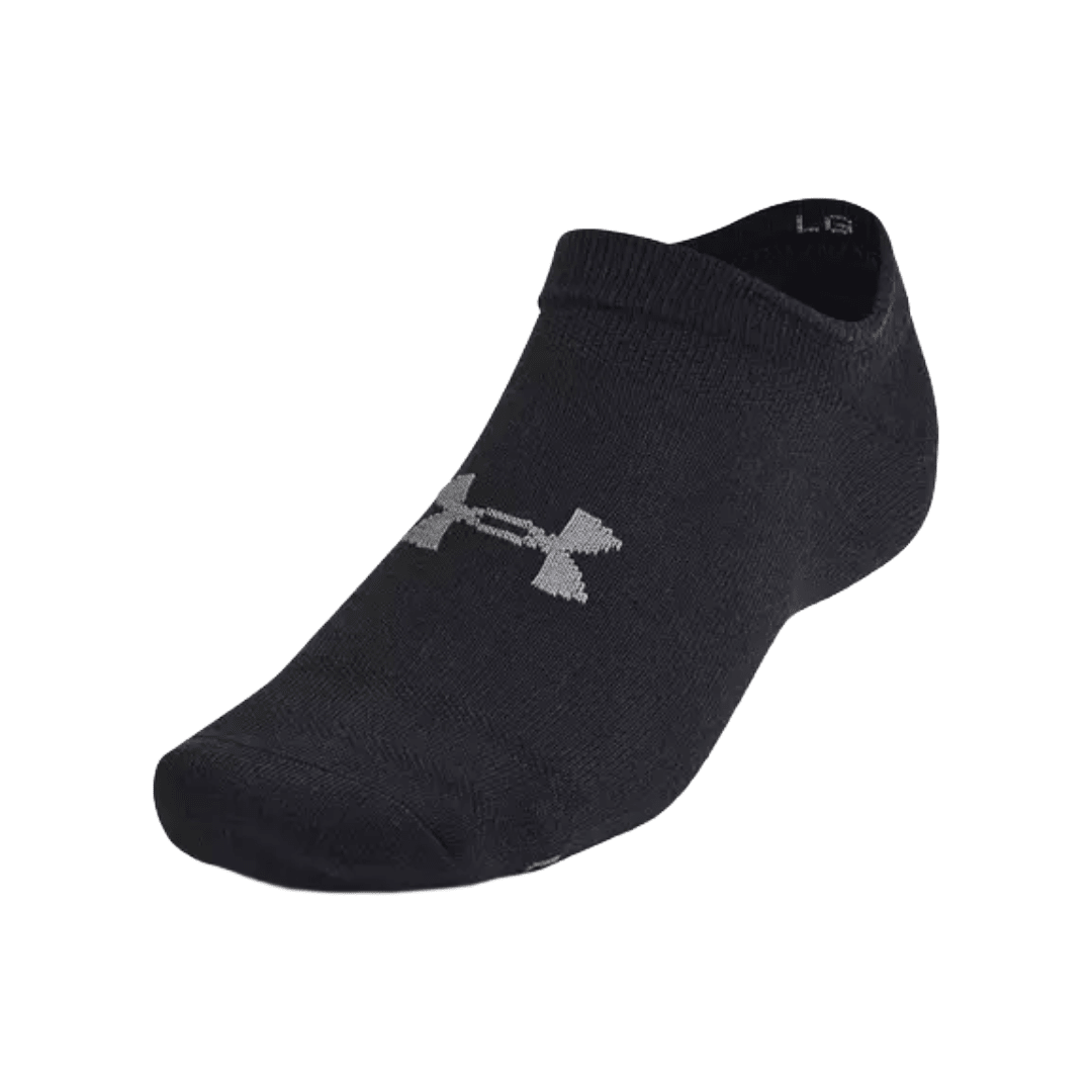 CALCETINES UNDER ARMOUR ESSENTIAL NO SHOW 6PACK | 1382611 - 001 UNDER ARMOUR L - RealSport
