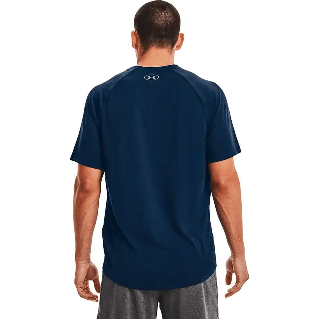 POLERA UNDER ARMOUR TECH 2.0 HOMBRE |1326413 - 408 UNDERARMON L - RealSport