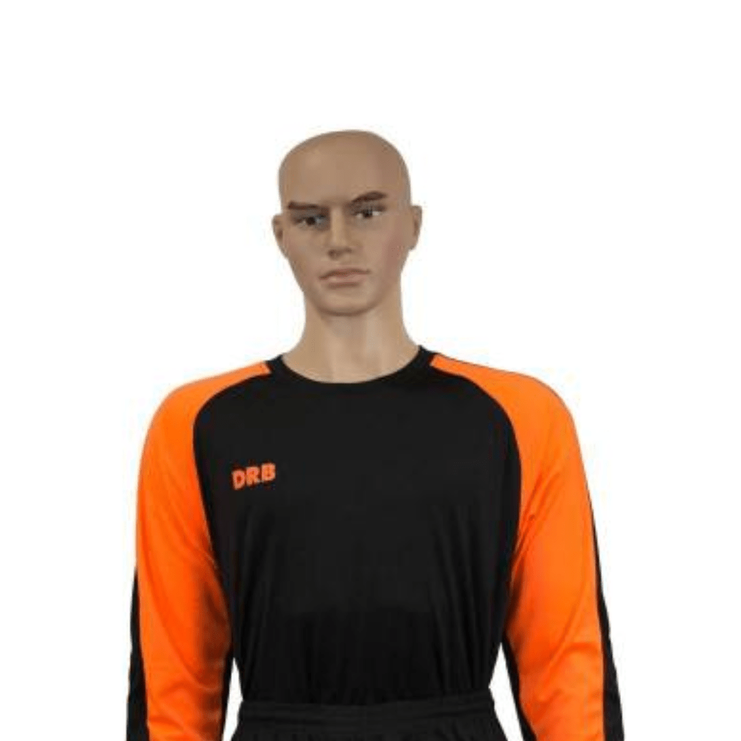 POLERON ARQUERO DRB NEGRO/NARANJO NEON 2.40.06 DRIBLING XXS - RealSport