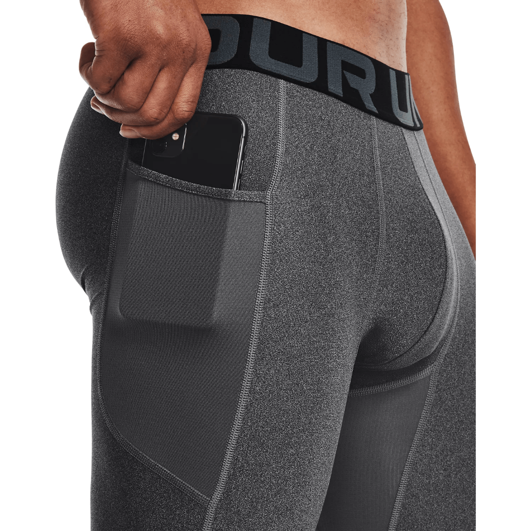 SHORT PRIMERA CAPA UA HEATGEAR GRIS | 1361596 - 090 UNDER ARMOUR S - RealSport