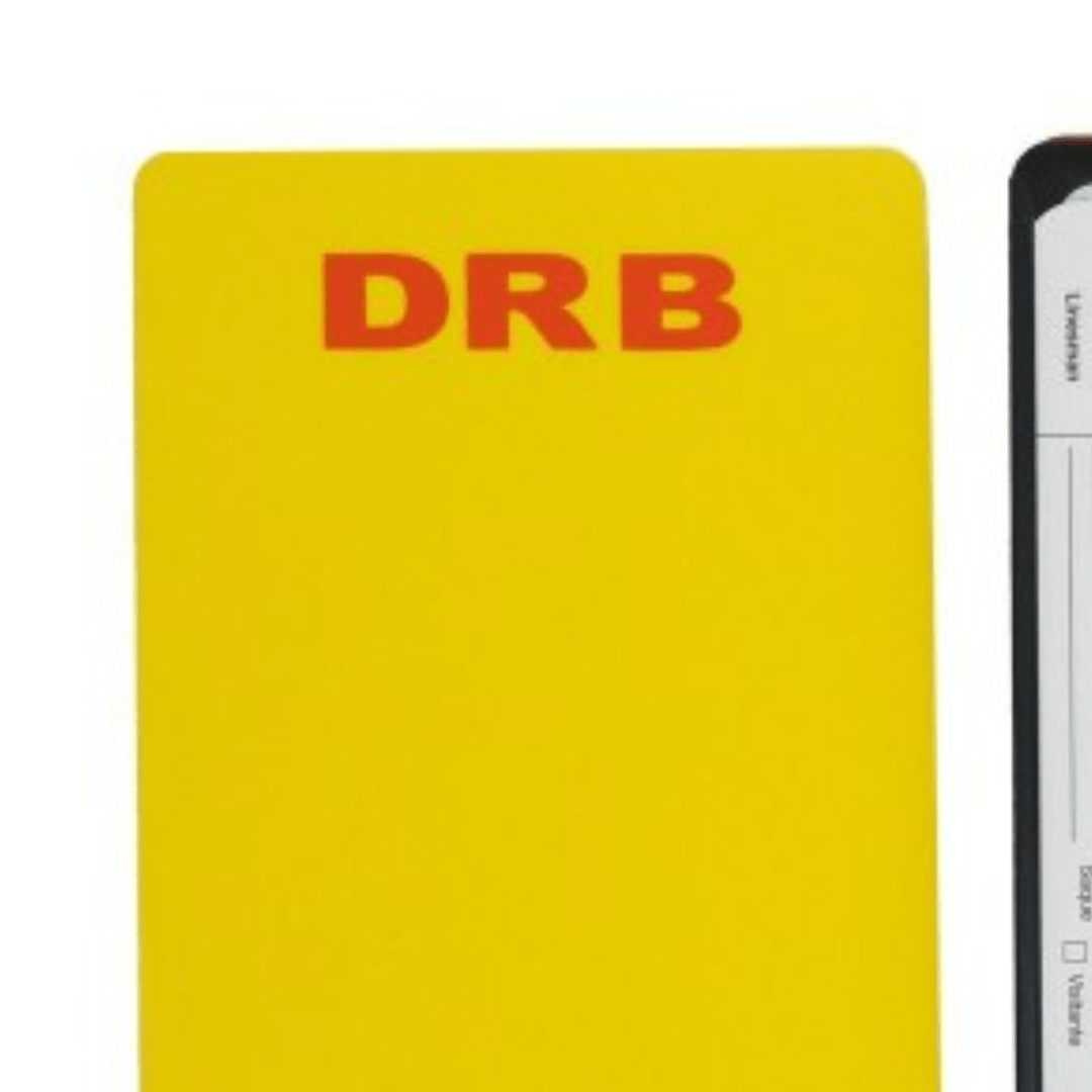 TARJETA ARBITRO DRB PRO (PAR) 2.90.31 DRIBLING 00 - RealSport