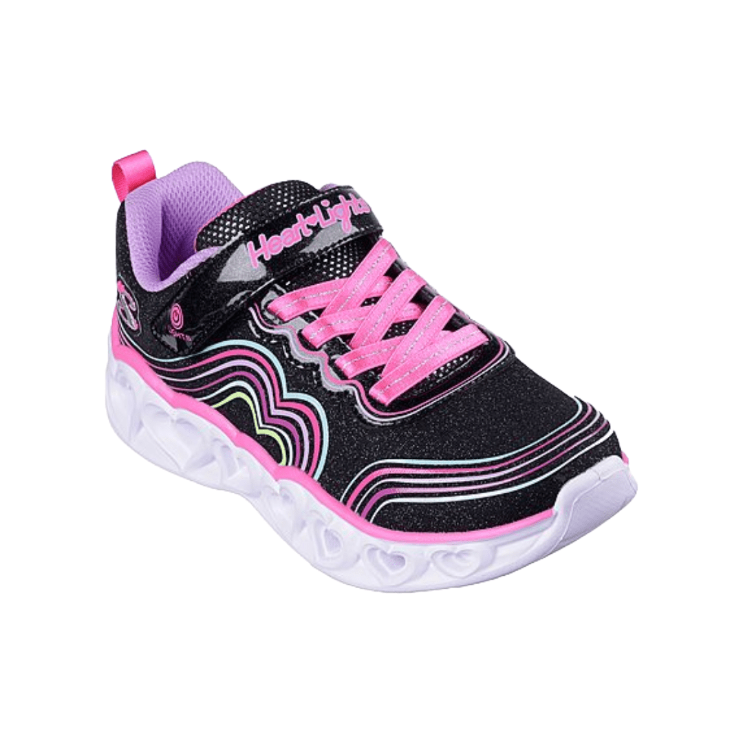 ZAPATILLAS URBANAS SKECHERS HEART LIGHTS INFANTIL 302689L - BKMT SKECHERS 26 CL / 10.5C US / 16.5 CM - RealSport