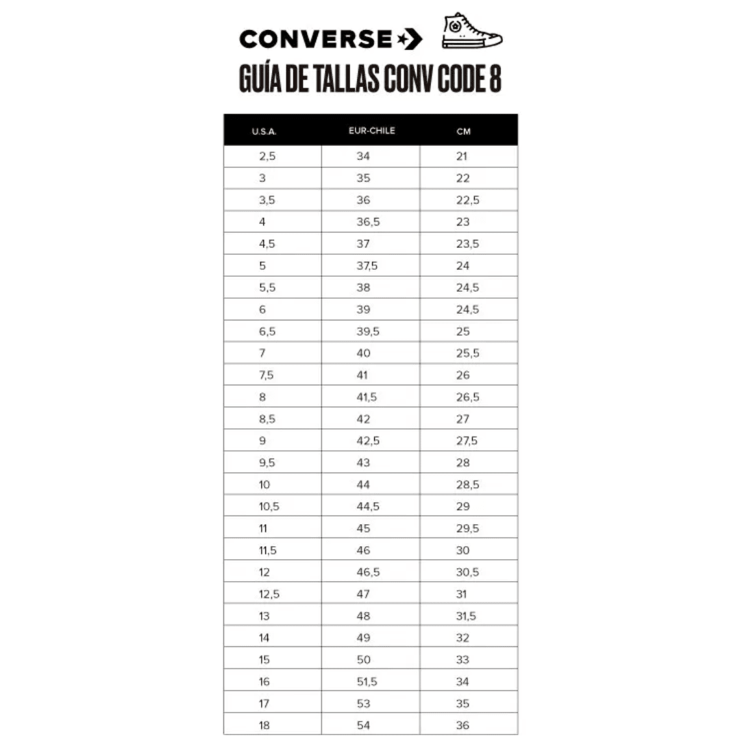 ZAPATILLAS URBANAS CONVERSE CTAS LIFT DOUBLE STACK MUJER | A12976C - 102 CONVERSE 36 CL / 3.5 US - HOMBRE / 5.5 US - MUJER / 22.5 CM - RealSport