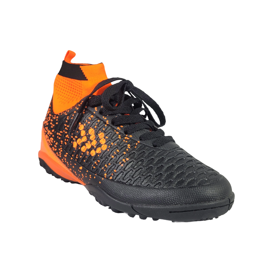 ZAPATILLAS DE BABY FUTBOL SOCCER ORANGE INFANTIL BS4-0