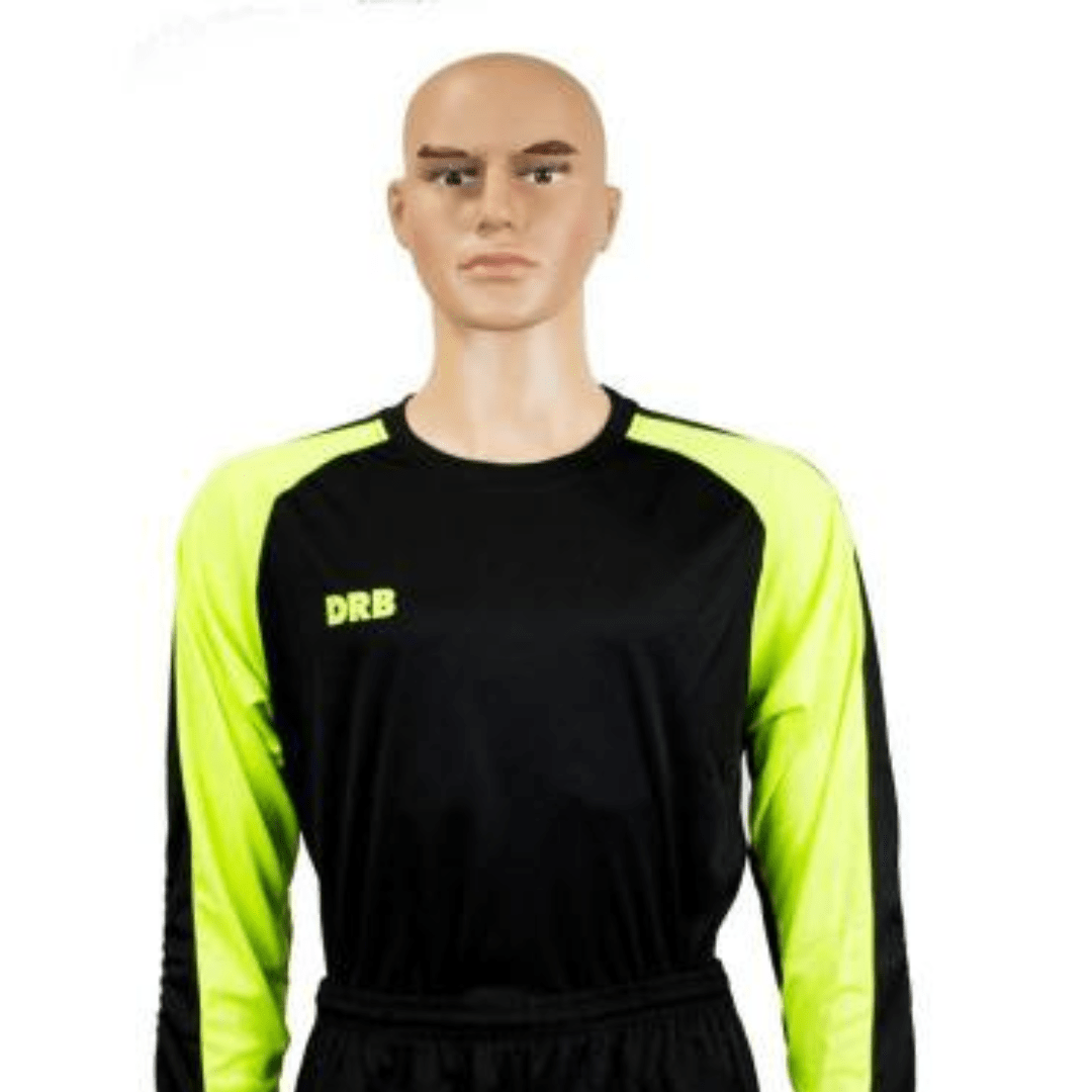 POLERON ARQUERO DRB NEGRO/VERDE NEON 2.40.06 DRIBLING XXS - RealSport