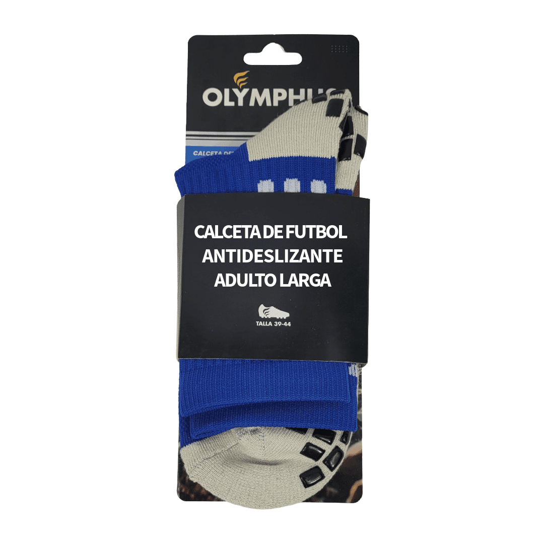 CALCETAS ANTIDESLIZANTES OLYMPHUS BLUE ADULTO TALLA 39 - 44/ 1014077944 OLYMPHUS 00 - RealSport