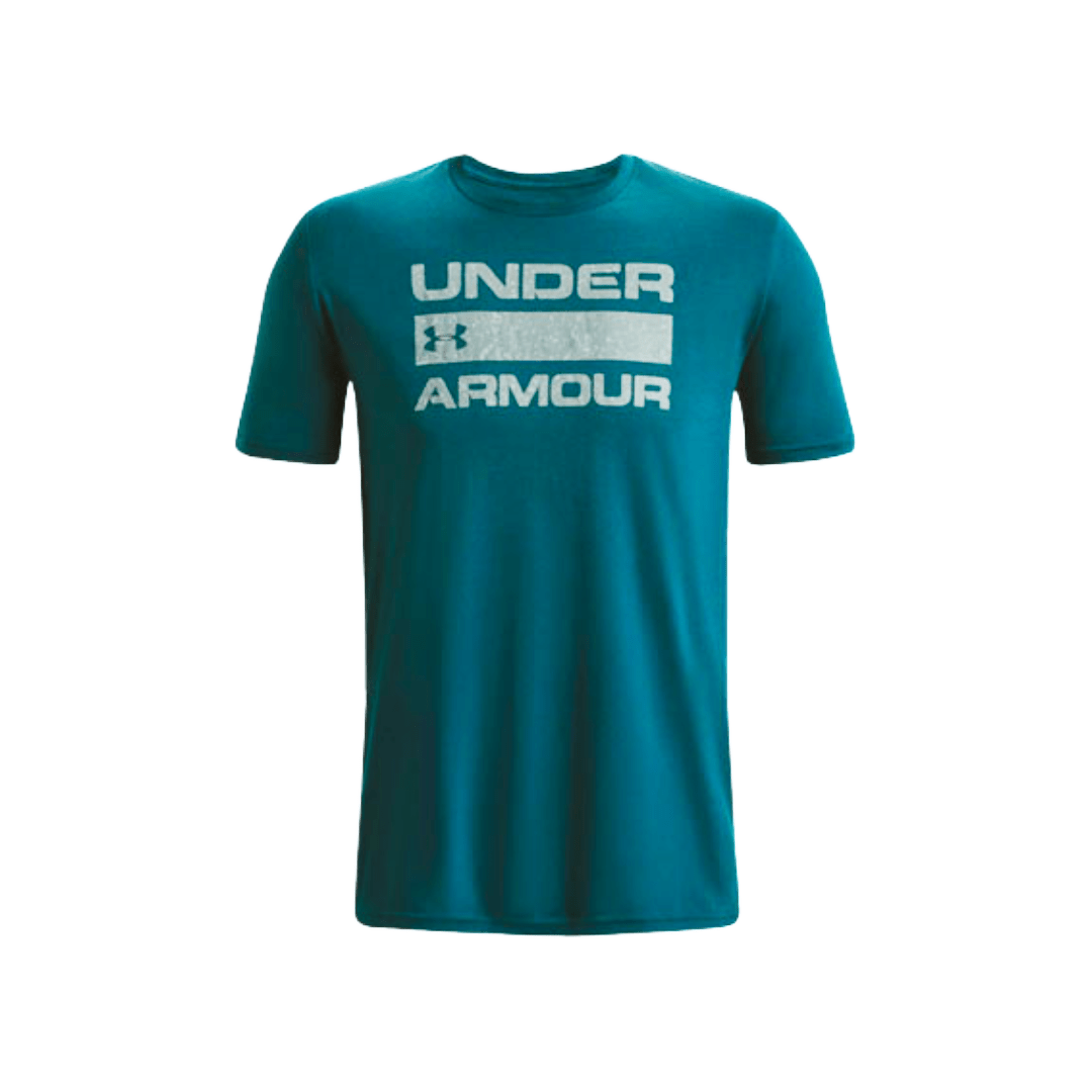 POLERA UNDER ARMOUR WORDMARK HOMBRE 1329582 - 338 UNDER ARMOUR L - RealSport