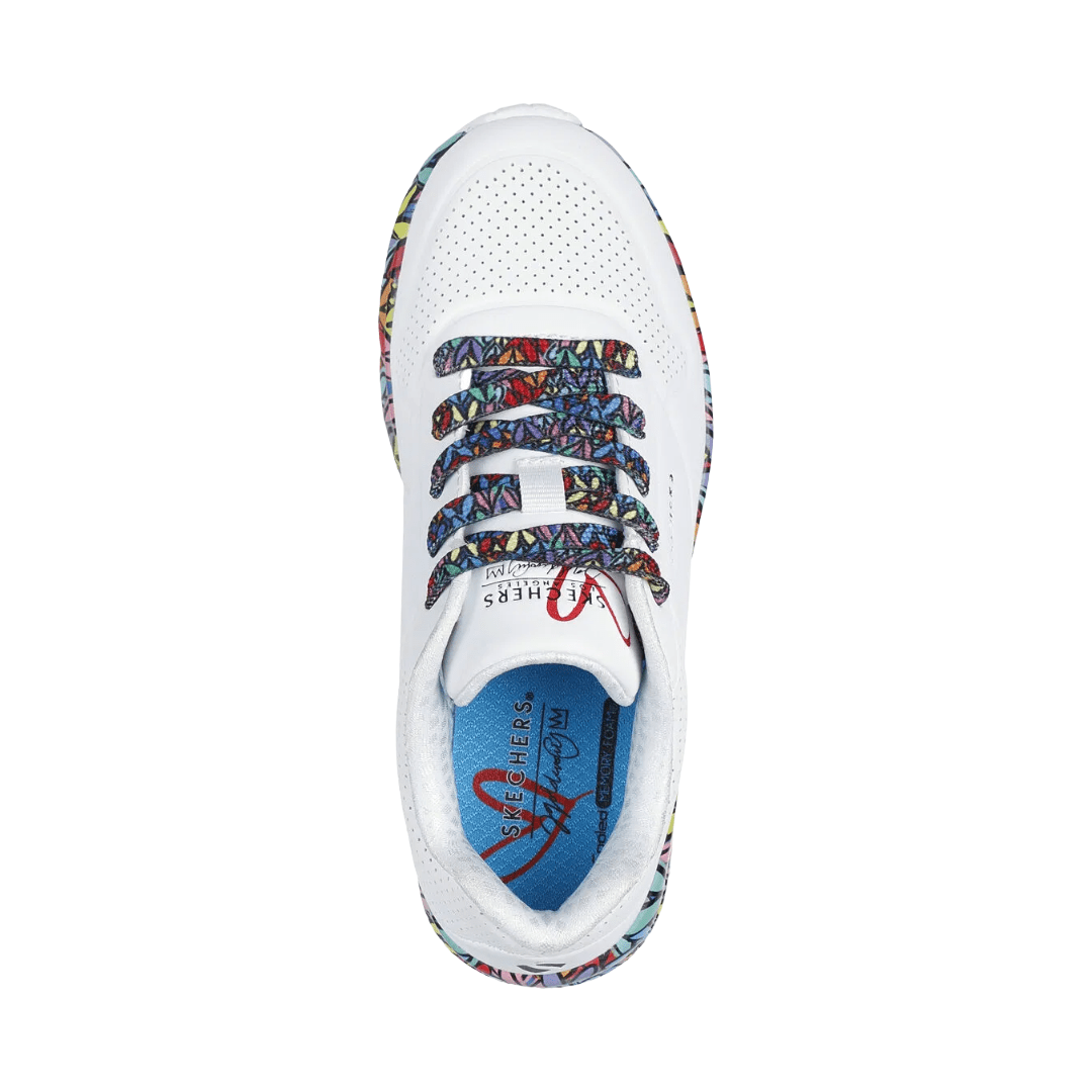 ZAPATILLAS URBANAS SKECHERS UNO LITE SUBTLE LOVE INFANTIL | 314088L - WMLT SKECHERS 34 - RealSport