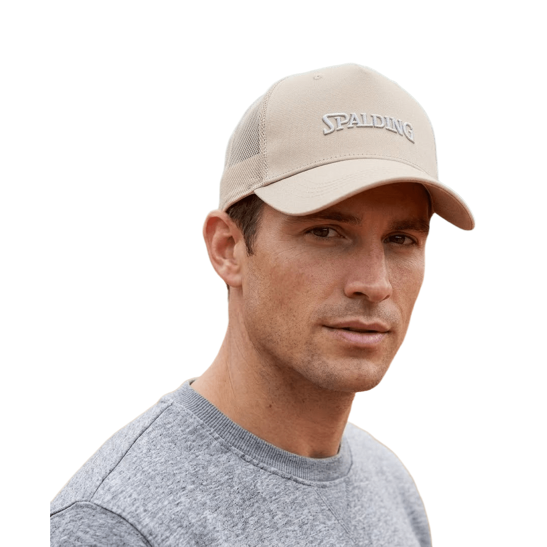 GORRA JOCKEY DE CAMIONERO SPALDING BEIGE | SPACAPC005 SPORTZONE 00 - RealSport