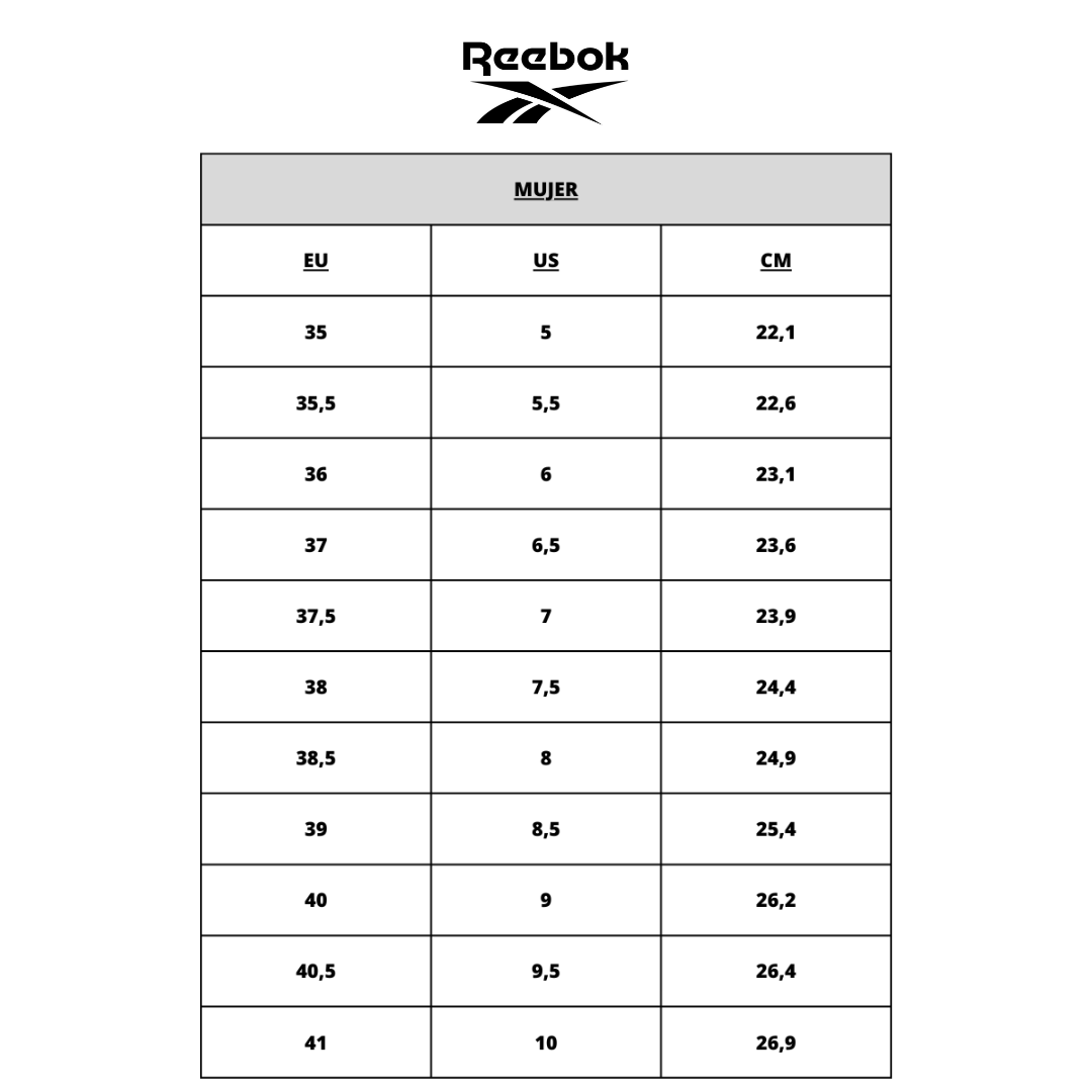ZAPATILLAS REEBOK PRINCESS ENTRENAMIENTO MUJER | 100000024 REEBOK 9,5 - RealSport