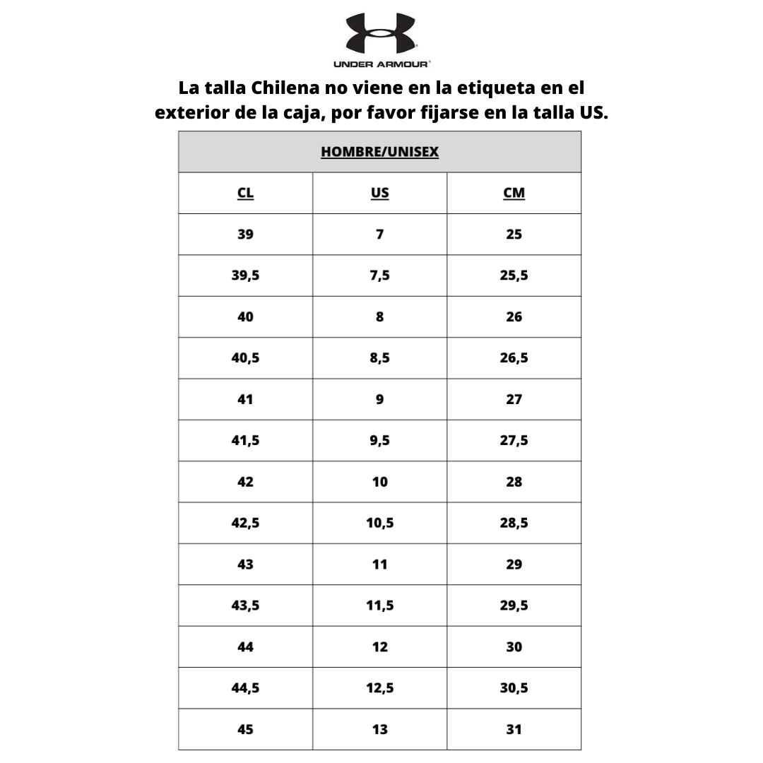 ZAPATILLAS RUNNING UA PHADE RN 3 HOMBRE | 3028252 - 100 UNDER ARMOUR 7,5 - RealSport
