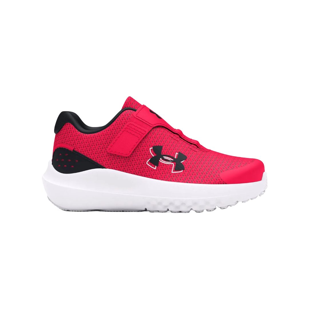 ZAPATILLA NIÑOS UNDER ARMOUR SURGE 4 AC ROJO BEBES | 3027105 - 600 UNDER ARMOUR 27 - RealSport