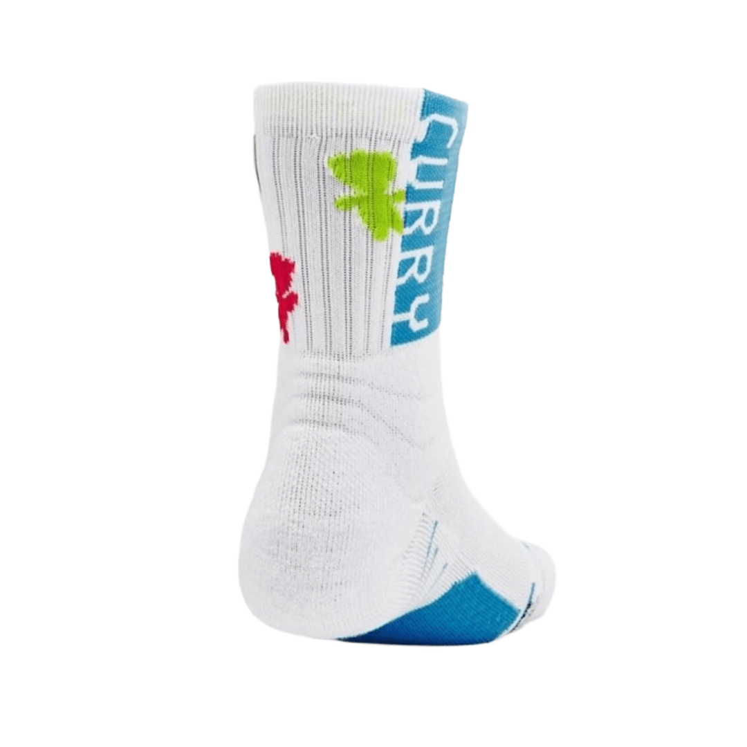 CALCETAS UNDER ARMOUR CURRY PLAYMAKER CREW (UNISEX) | 1358779 - 105 UNDER ARMOUR L - RealSport