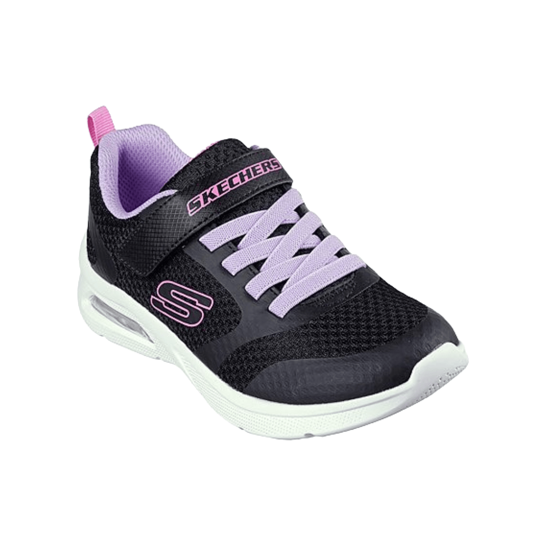 ZAPATILLAS SKECHERS MICROSPEC MAX INFANTIL 303543L - BKLV SKECHERS 26 CL / 10.5C US / 16.5 CM - RealSport