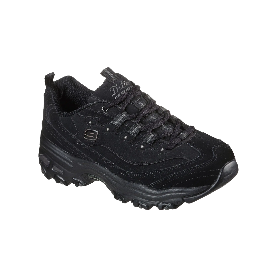 ZAPATILLAS URBANAS SKECHERS D'LITES MUJER | 11949-BBK