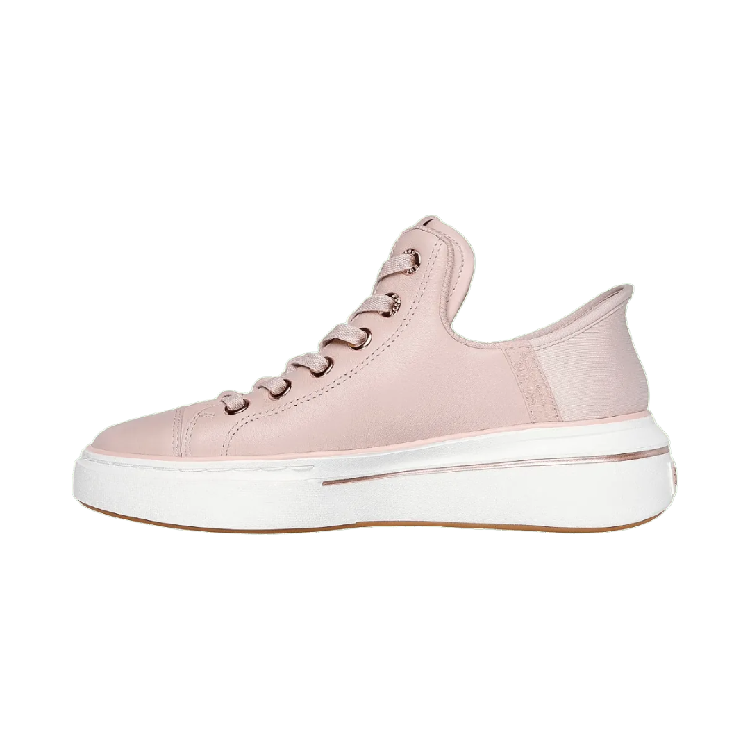 ZAPATILLAS SKECHERS [SLIP-INS] SNOOP ONE-OG LEATHER ROSADAS (MUJER) | 186001-BLSH