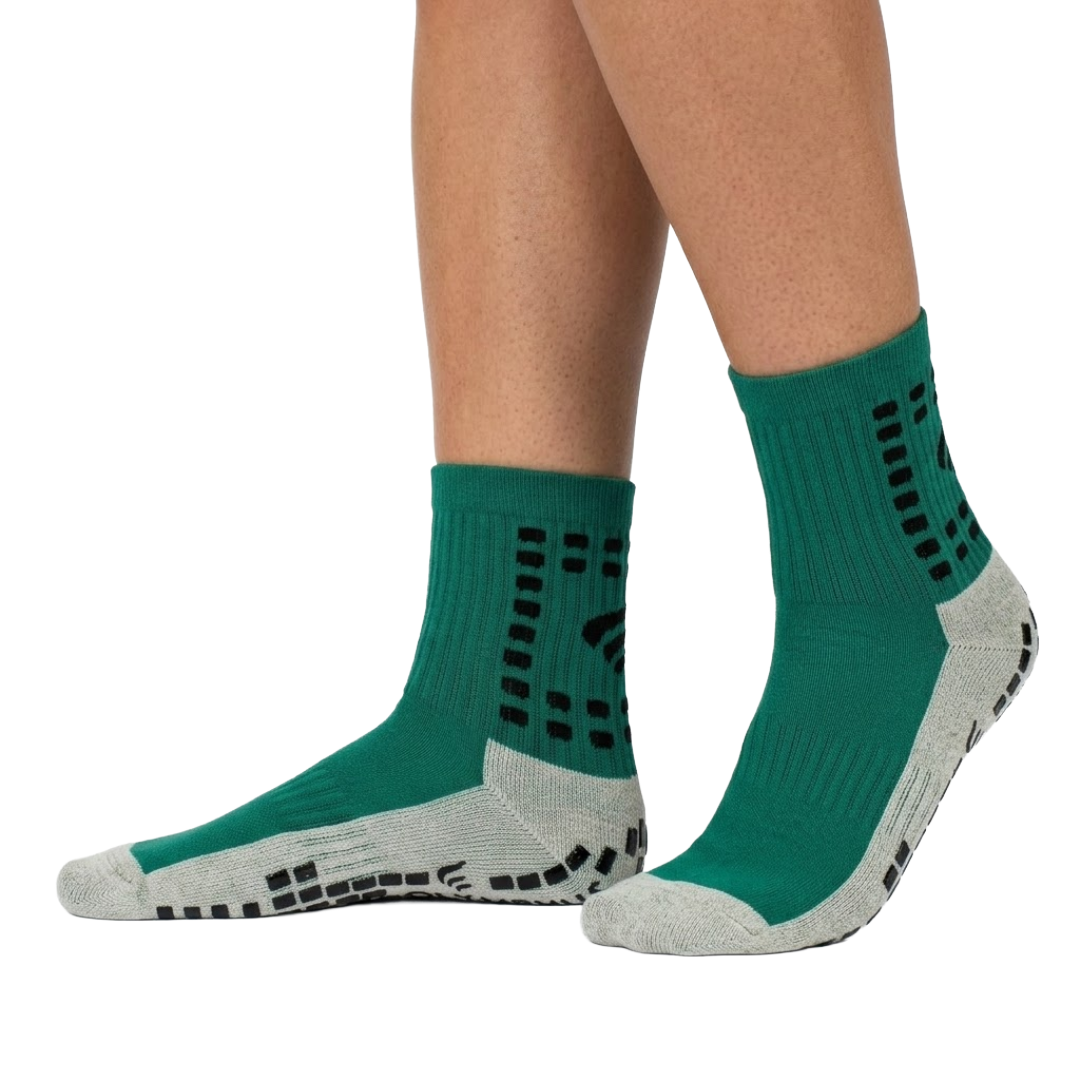 CALCETAS ANTIDESLIZANTES CORTAS OYMPHUS VERDE ADULTO (39-45) | 1014027909