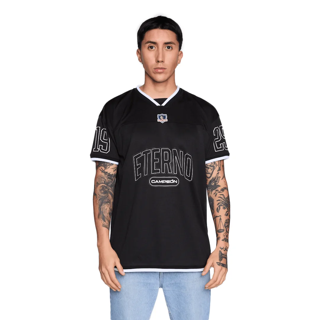 CAMISETA STREETMACHINE COLO COLO URBANO ETERNO CAMPEON | CCPOV2610NE