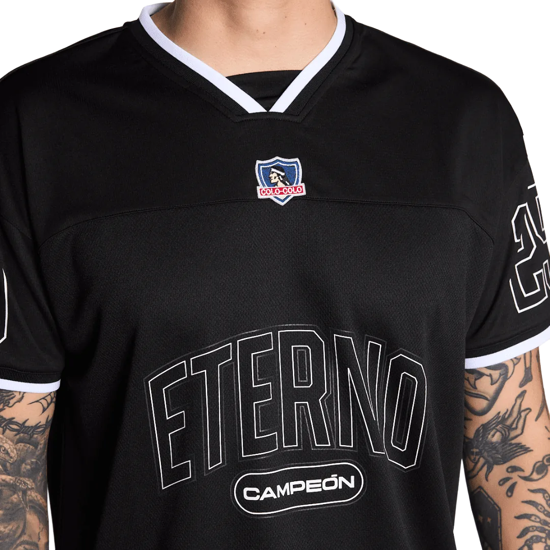 CAMISETA STREETMACHINE COLO COLO URBANO ETERNO CAMPEON | CCPOV2610NE