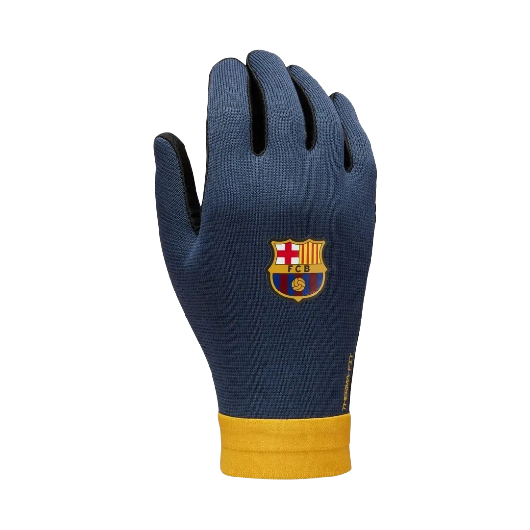 GUANTES NIKE DE FÚTBOL FC BARCELONA ACADEMY THERMA FIT UNISEX | FJ4861-010