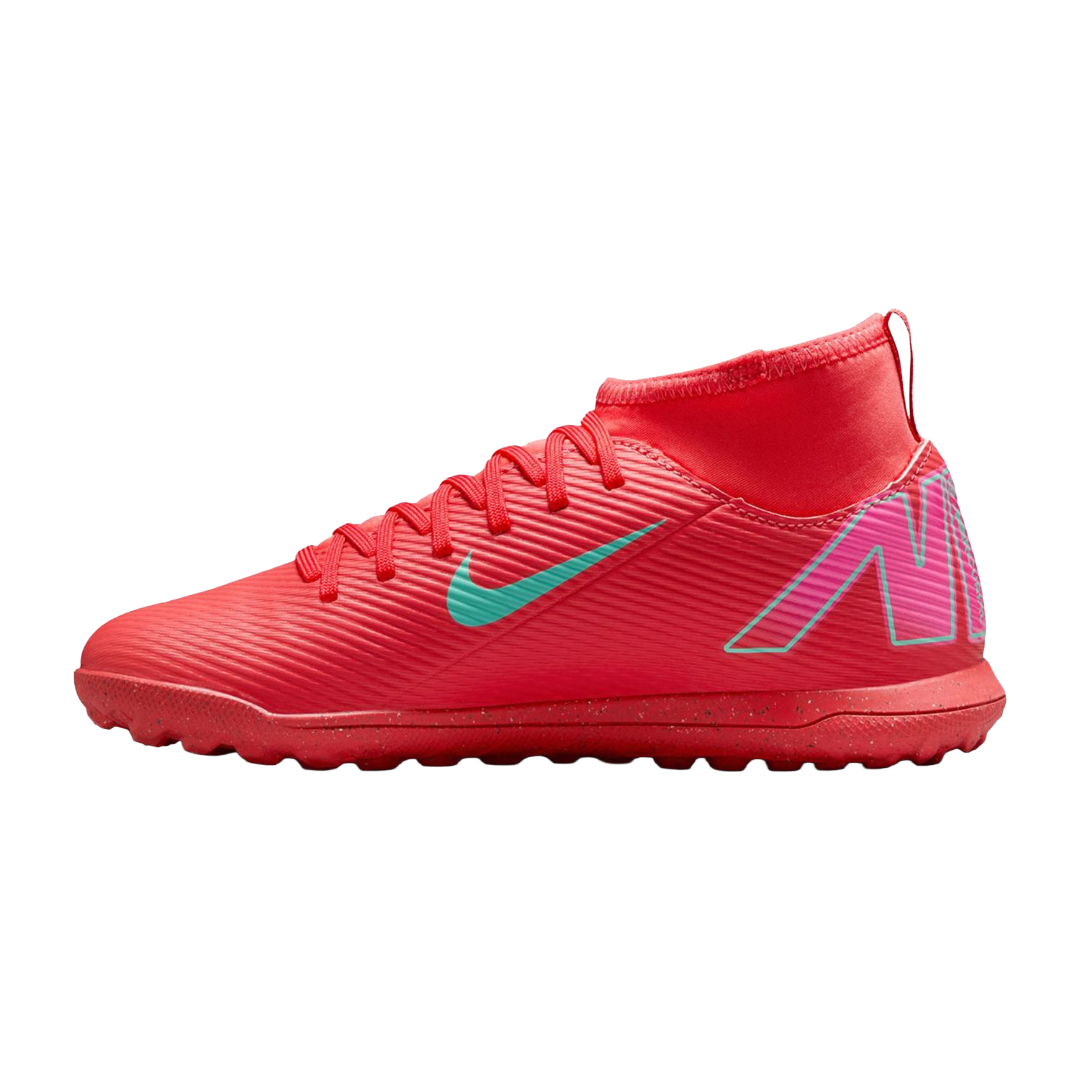 ZAPATILLAS DE BABYFÚTBOL NIKE MERCURIAL SUPERFLY 10 CLUB JR TF JUVENIL | FQ8313-8