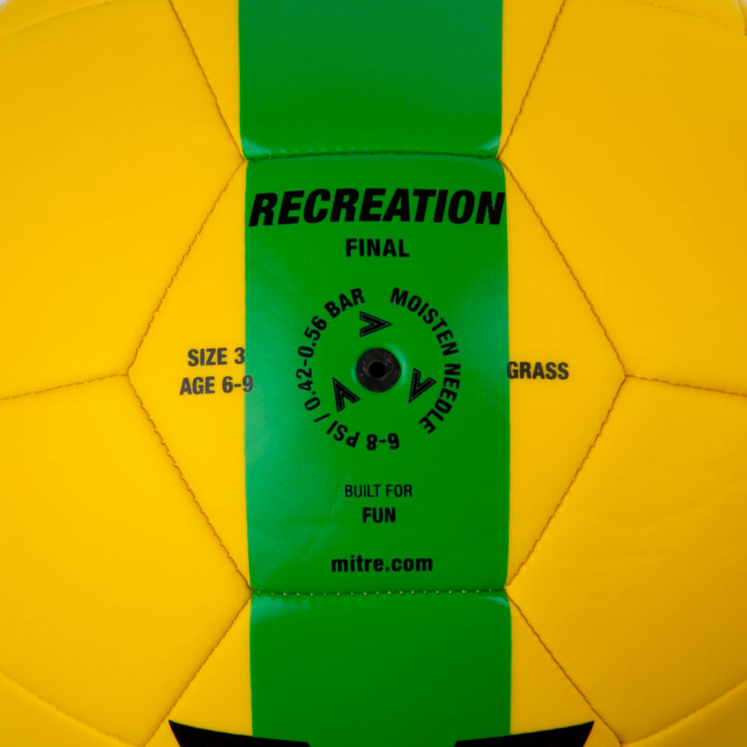BALÓN FUTBOL NEW FINAL AMARILLO VERDE MITRE N°5 MI36648