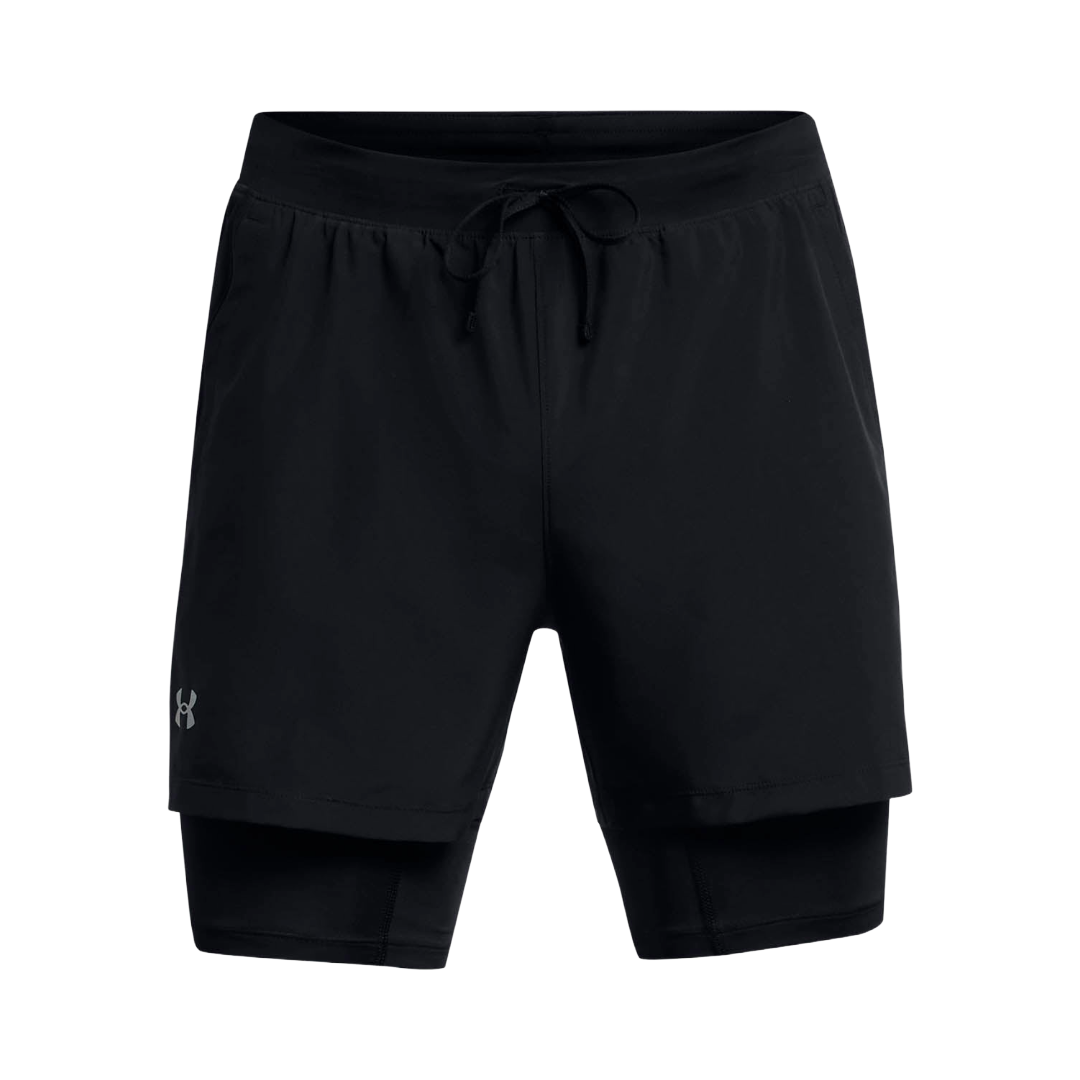 SHORT UNDER ARMOUR LAUNCH 2 EN 1 HOMBRE 1382640-001