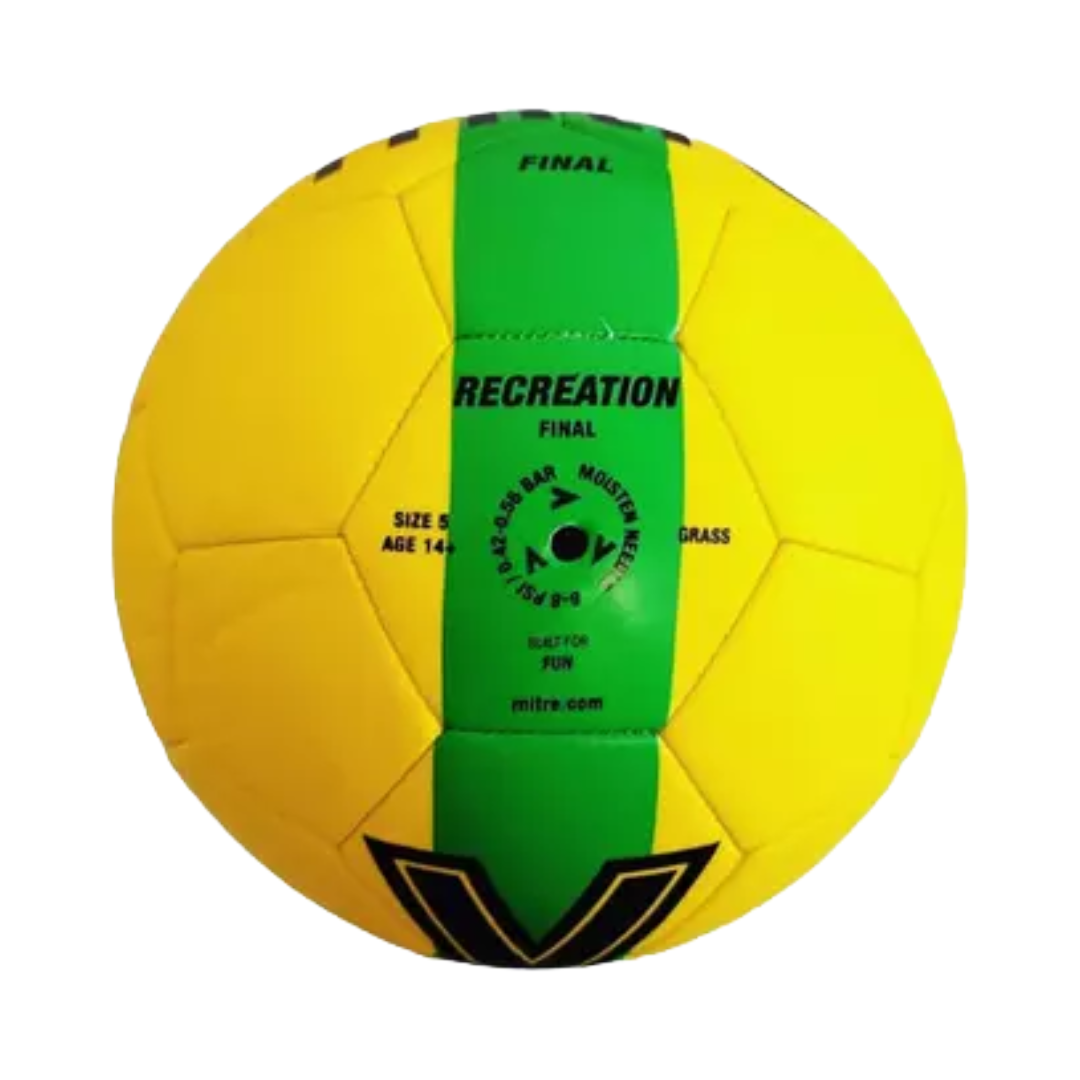 BALÓN FUTBOL NEW FINAL AMARILLO VERDE MITRE N°5 MI36648