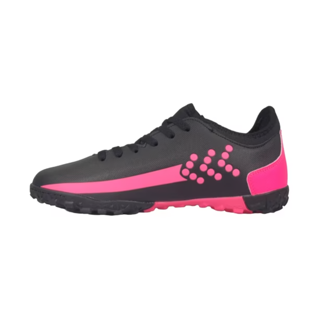 ZAPATILLAS DE BABYFÚTBOL SOCCER NEGRO/FUCSIA ADULTO | SB-3