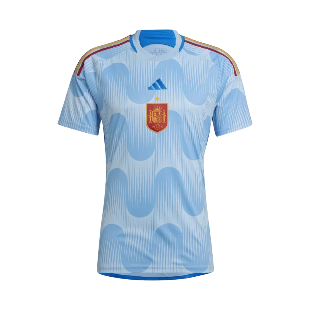 CAMISETA DE VISITANTE ADIDAS ESPAÑA 2022 HE2020