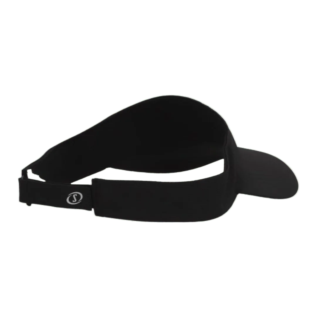 VISERA CURVA SPALDING SPORT-V REFLEX NEGRA (LOGO REFLECTANTE) | SPACAPV013