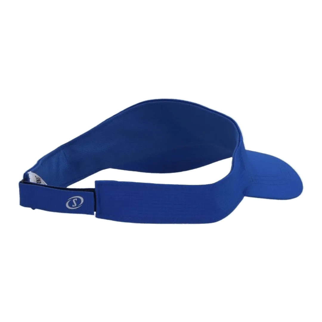 VISERA CURVA SPALDING SPORT-V REFLEX AZUL (LOGO REFLECTANTE) | SPACAPV014
