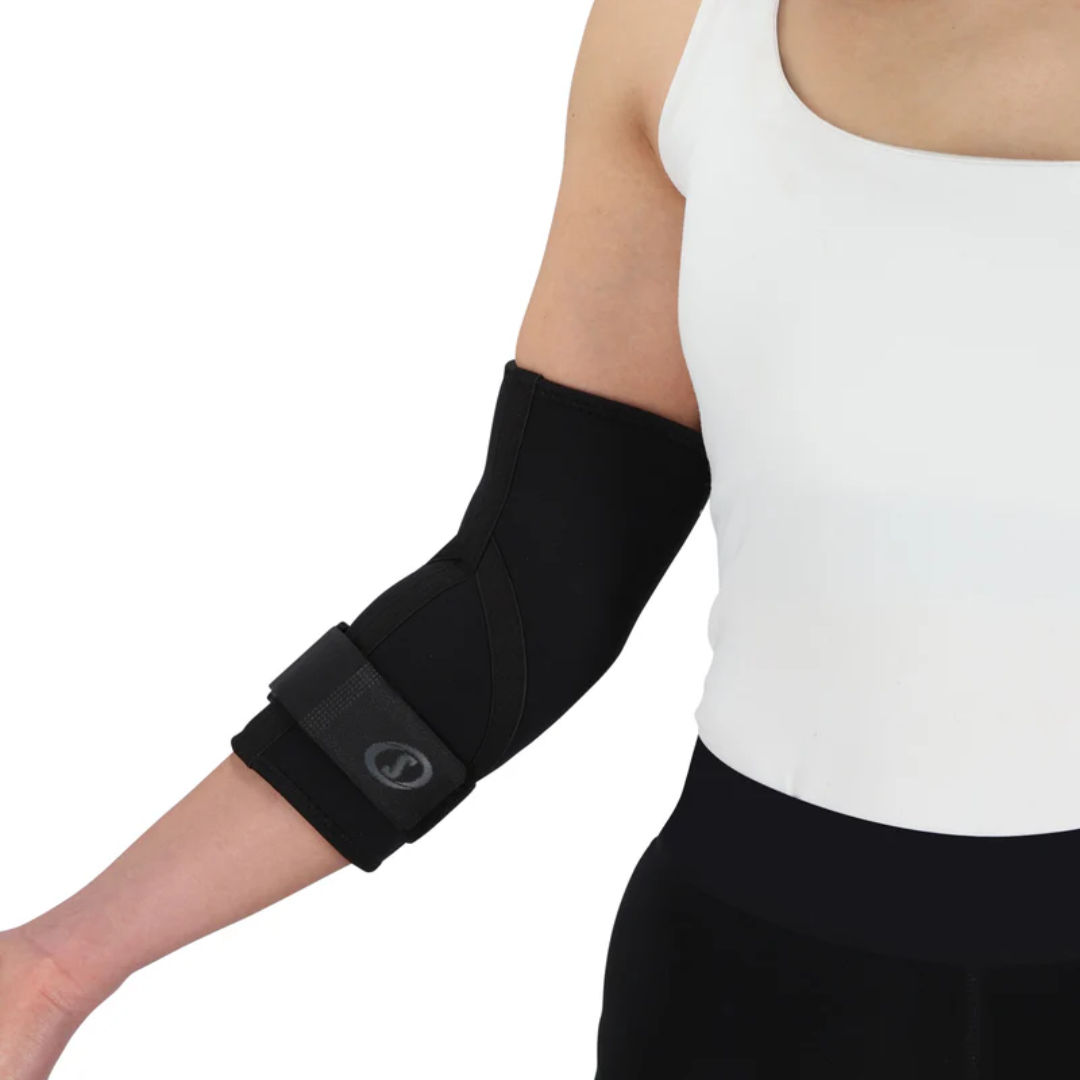 CODERA CON VELCRO SPALDING NEGRA | SPAPRNE001