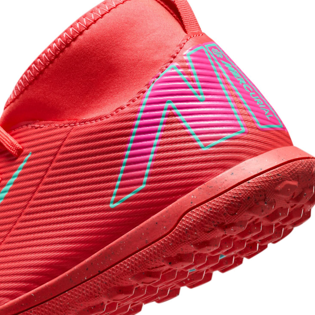 ZAPATILLAS DE BABYFÚTBOL NIKE MERCURIAL SUPERFLY 10 CLUB JR TF JUVENIL | FQ8313-8