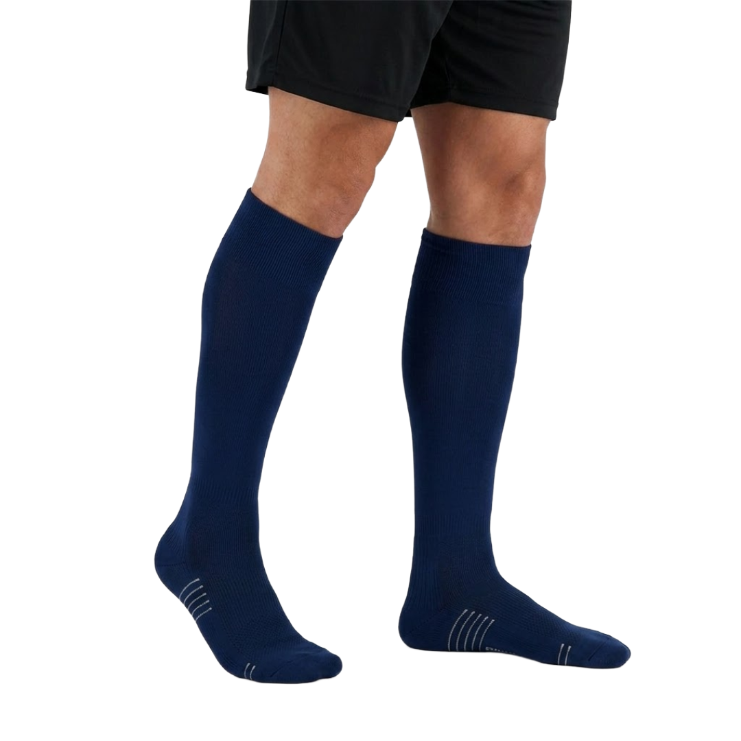 CALCETAS DE FÚTBOL OYMPHUS ATENAS AZUL MARINO | 1014019413