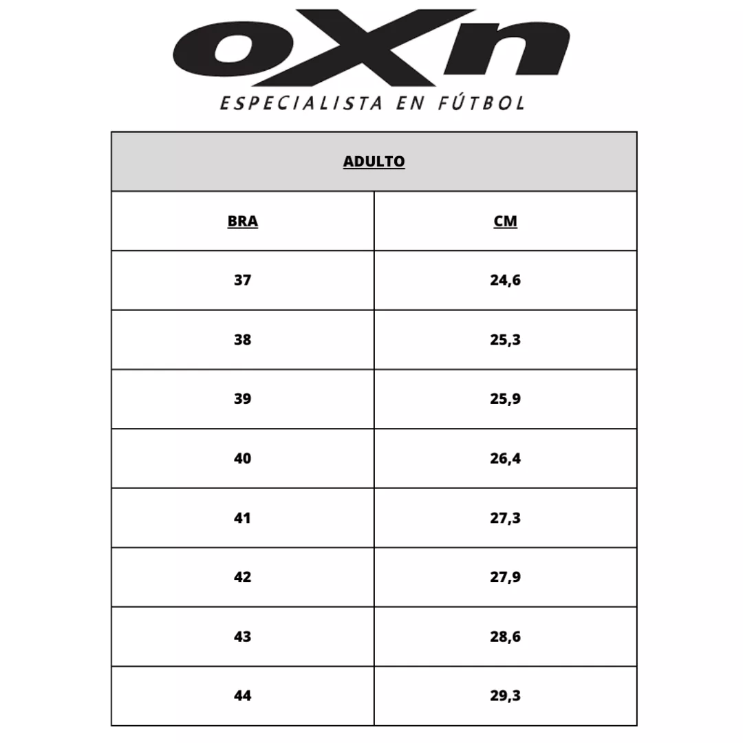 ZAPATILLAS DE BABYFÚTBOL OXN MUNDIALLI 3 ADULTO | 315837027