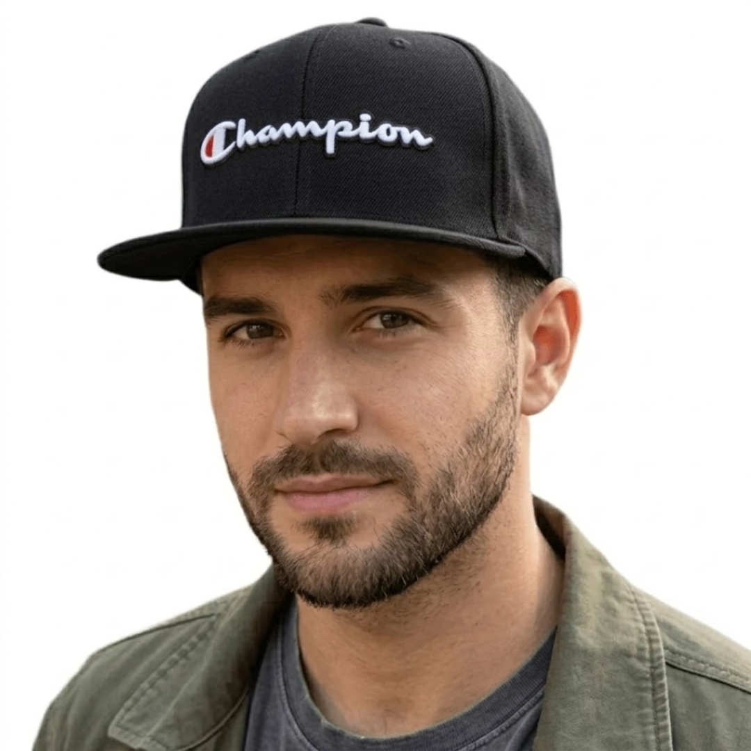 GORRO CHAMPION BB SNAPBACK 3D NEGRO HOMBRE | H0805-590908