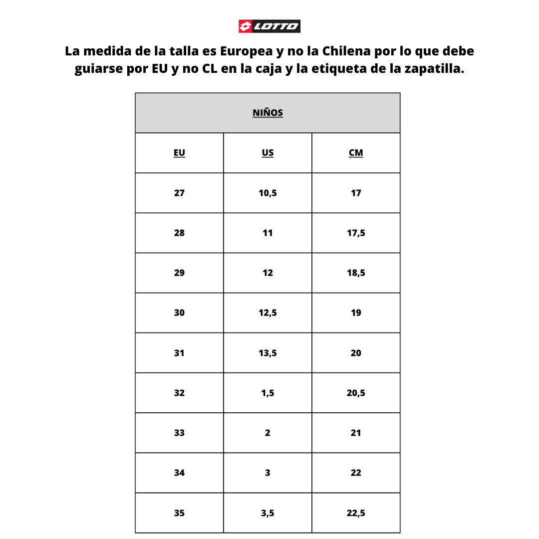 ZAPATILLAS FUTBOL LOTTO NIÑOS | 2195471OG - 1 LOTTO 33 - RealSport