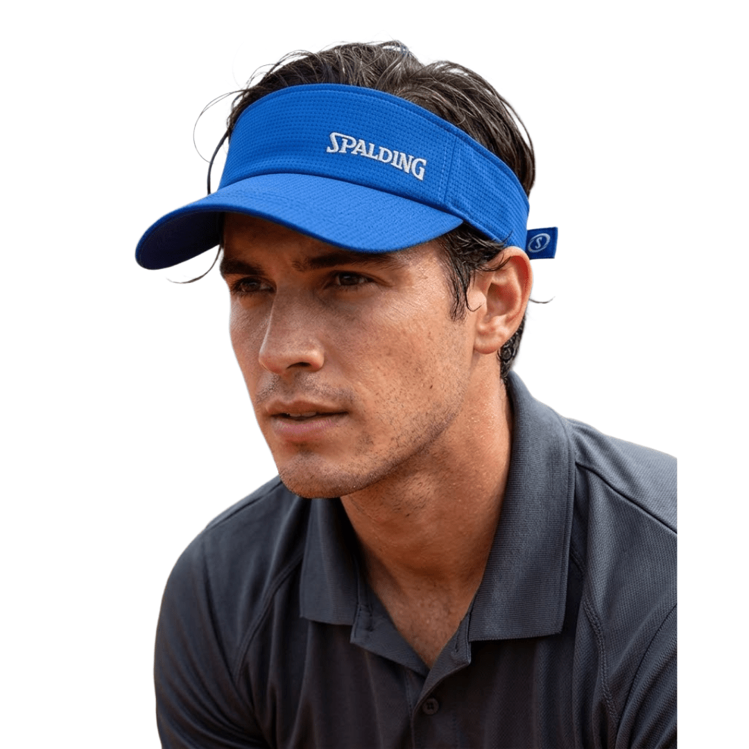 VISERA CURVA SPALDING SPORT - V REFLEX AZUL (LOGO REFLECTANTE) | SPACAPV014 SPORTZONE 00 - RealSport