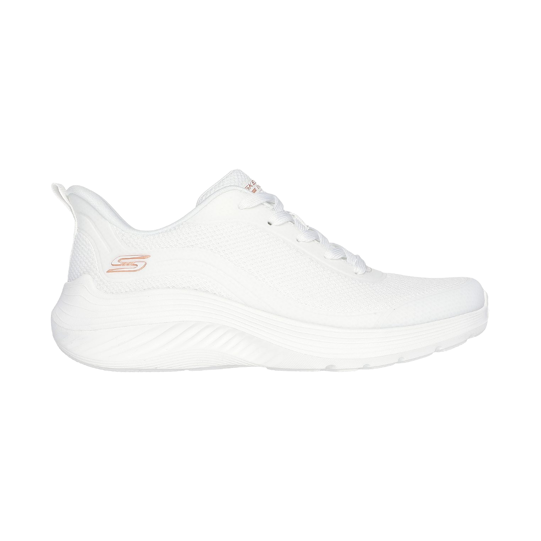 ZAPATILLAS URBANAS SKECHERS BOBS SQUAD WAVES MUJER | 117483-WHT