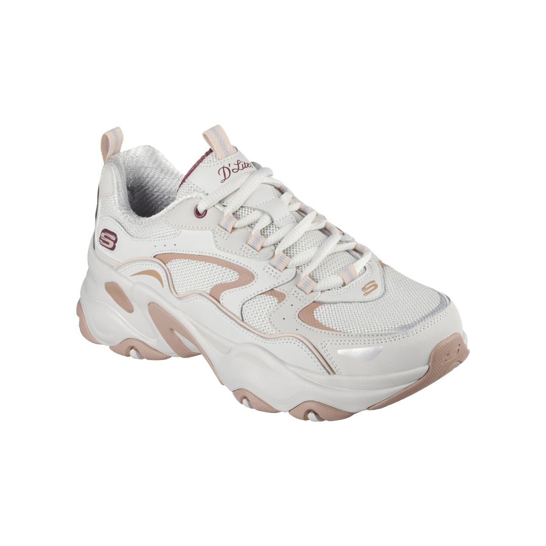 ZAPATILLAS URBANAS SKECHERS D'LITES 5.0 MUJER | 150520-OWBR