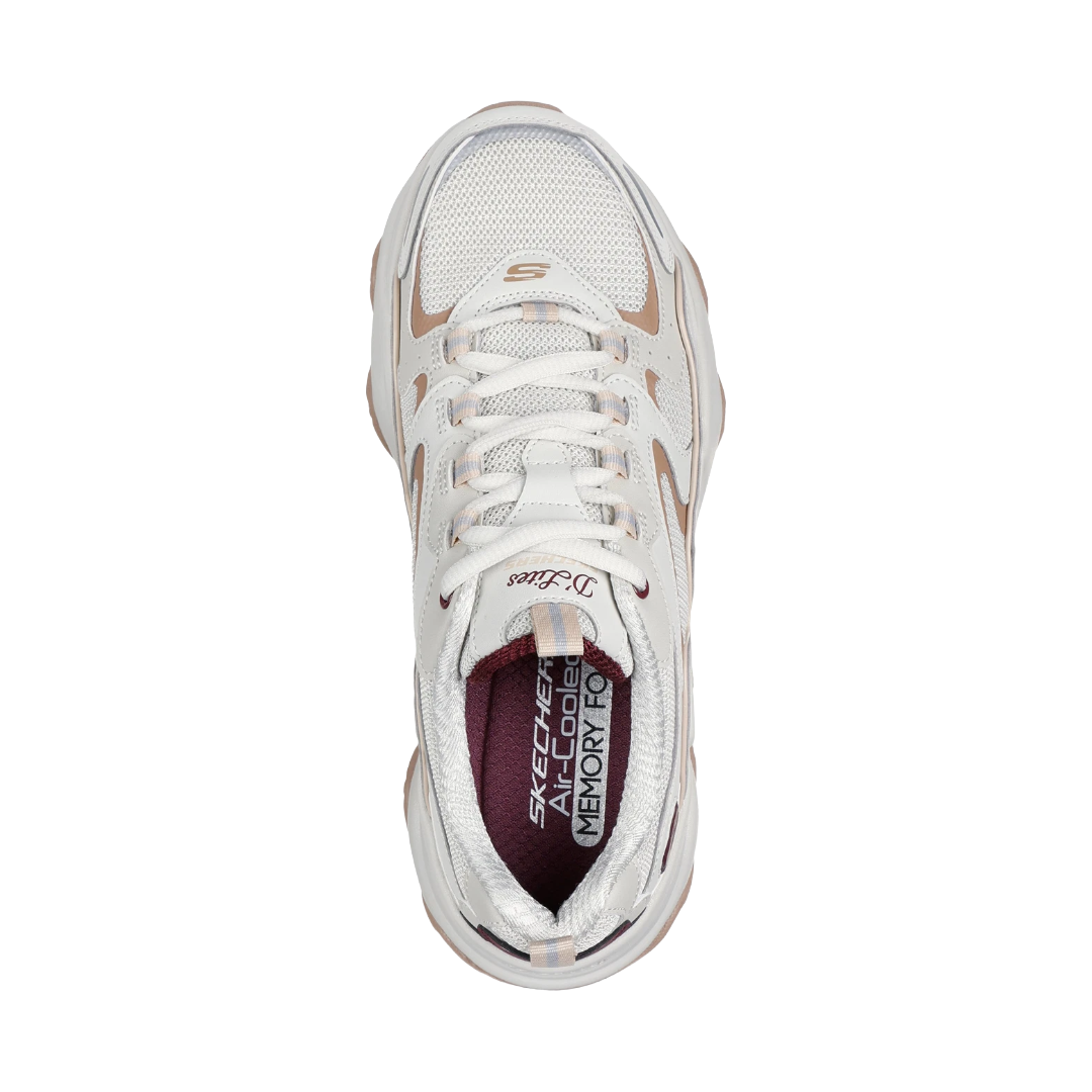 ZAPATILLAS URBANAS SKECHERS D'LITES 5.0 MUJER | 150520-OWBR