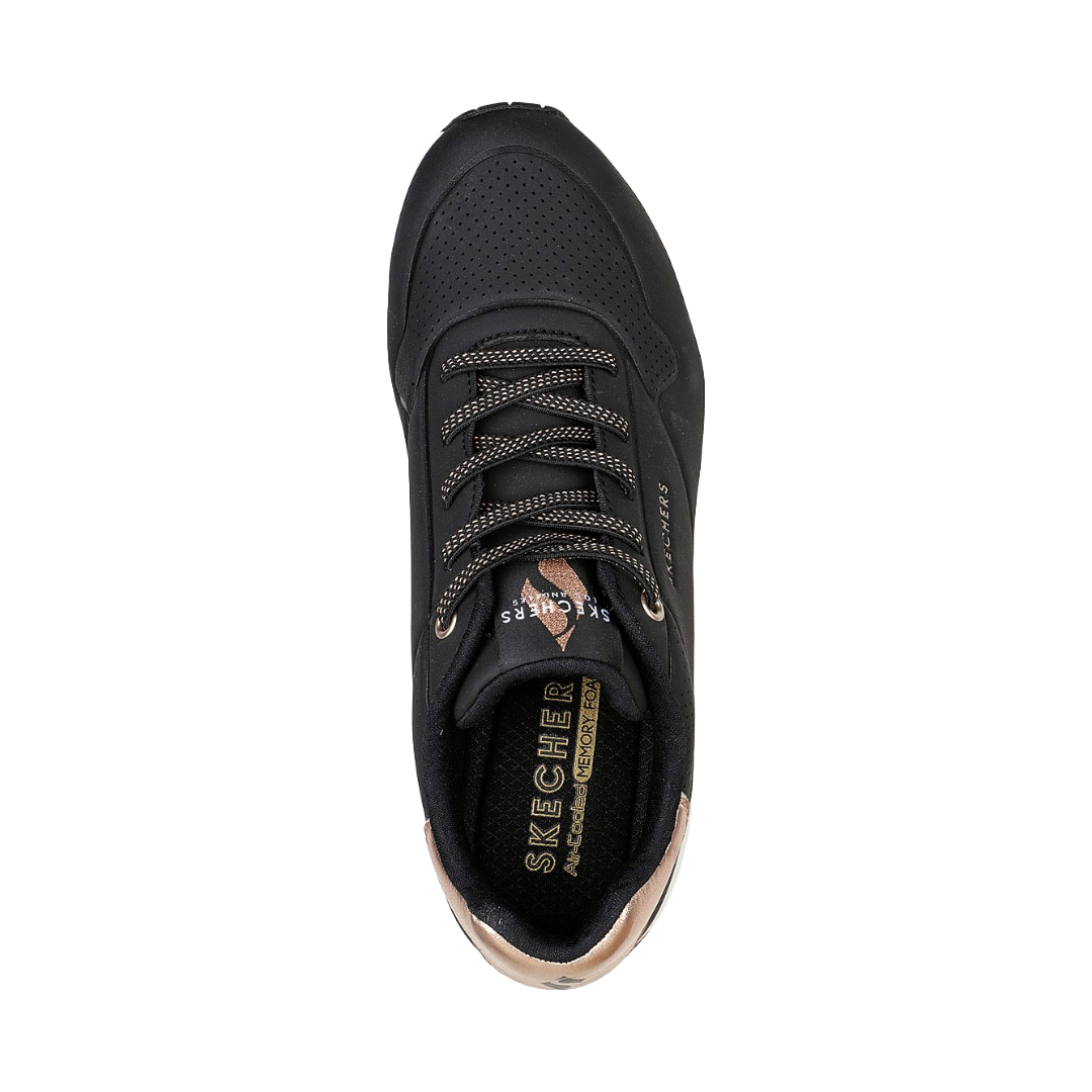 ZAPATILLAS URBANAS SKECHERS UNO MUJER | 155196-BLK