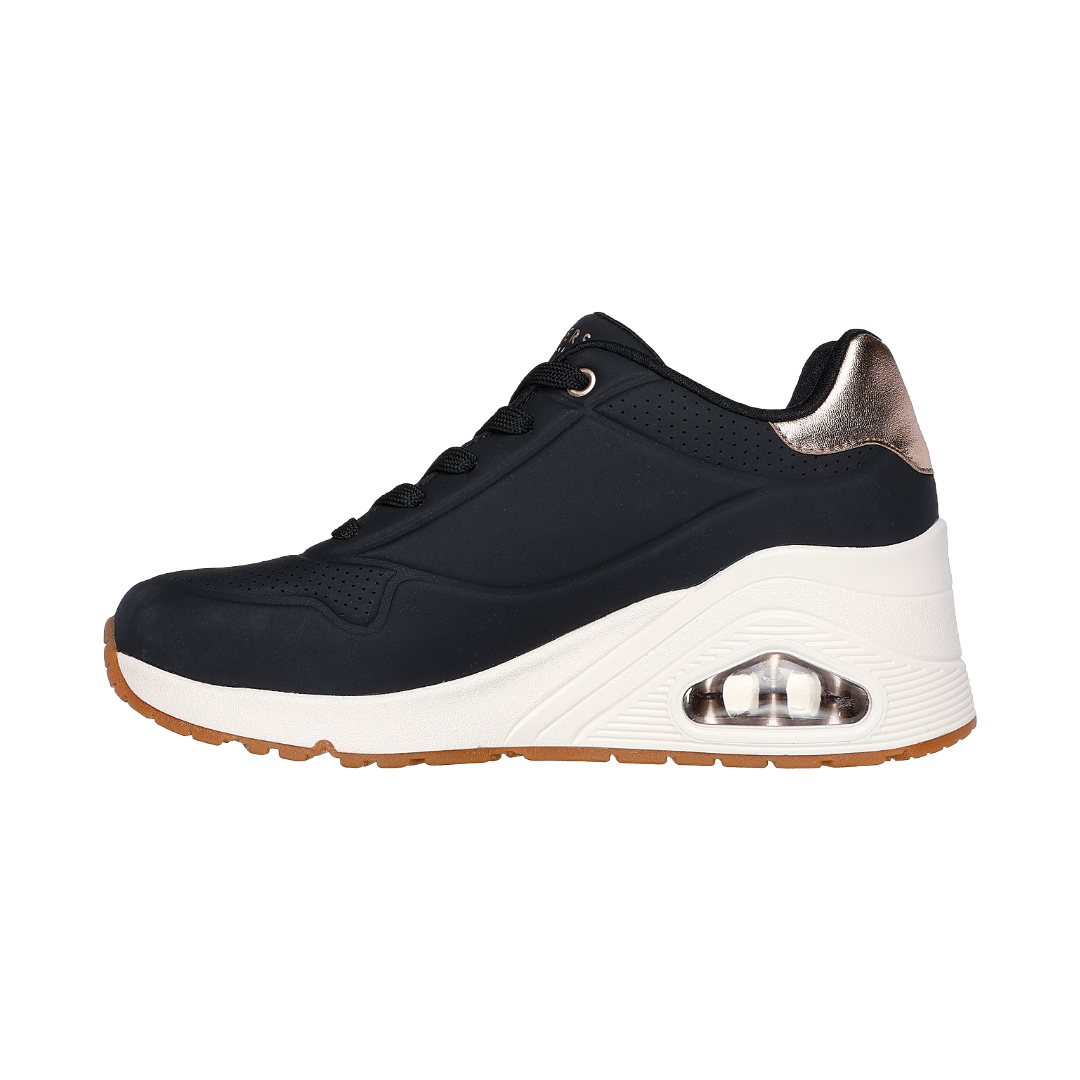 ZAPATILLAS URBANAS SKECHERS UNO WEDGE MUJER | 177520-BLK