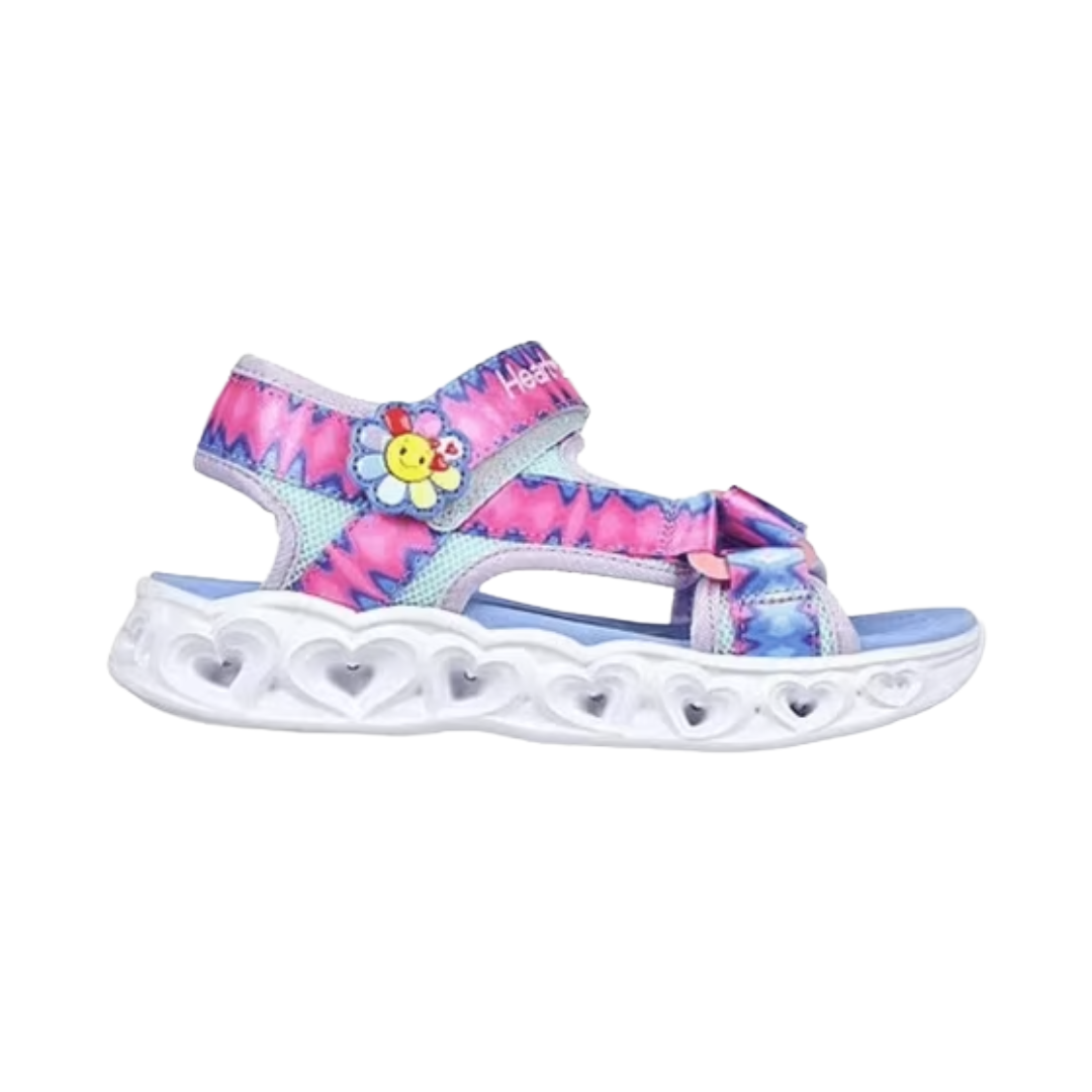 SANDALIAS SKECHERS HEART LIGHTS INFANTIL | 302675L-LVMT